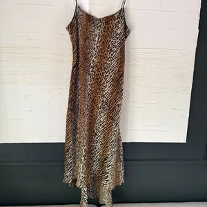 Vintage Joseph Ribkoff Cheetah Dress | Size 10 | Made in Canada